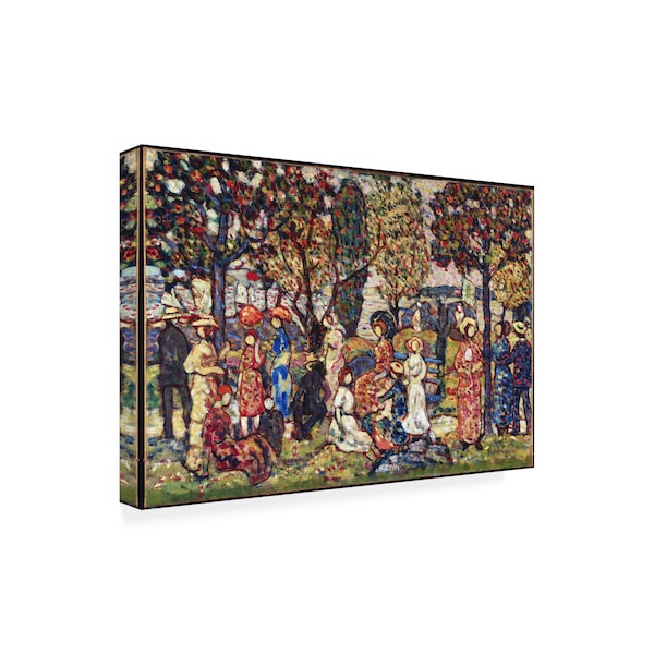 Maurice Prendergast 'Autumn' Canvas Art,22x32